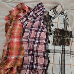 Toddler Flannel Set. Old Navy x2 SHEIN x1